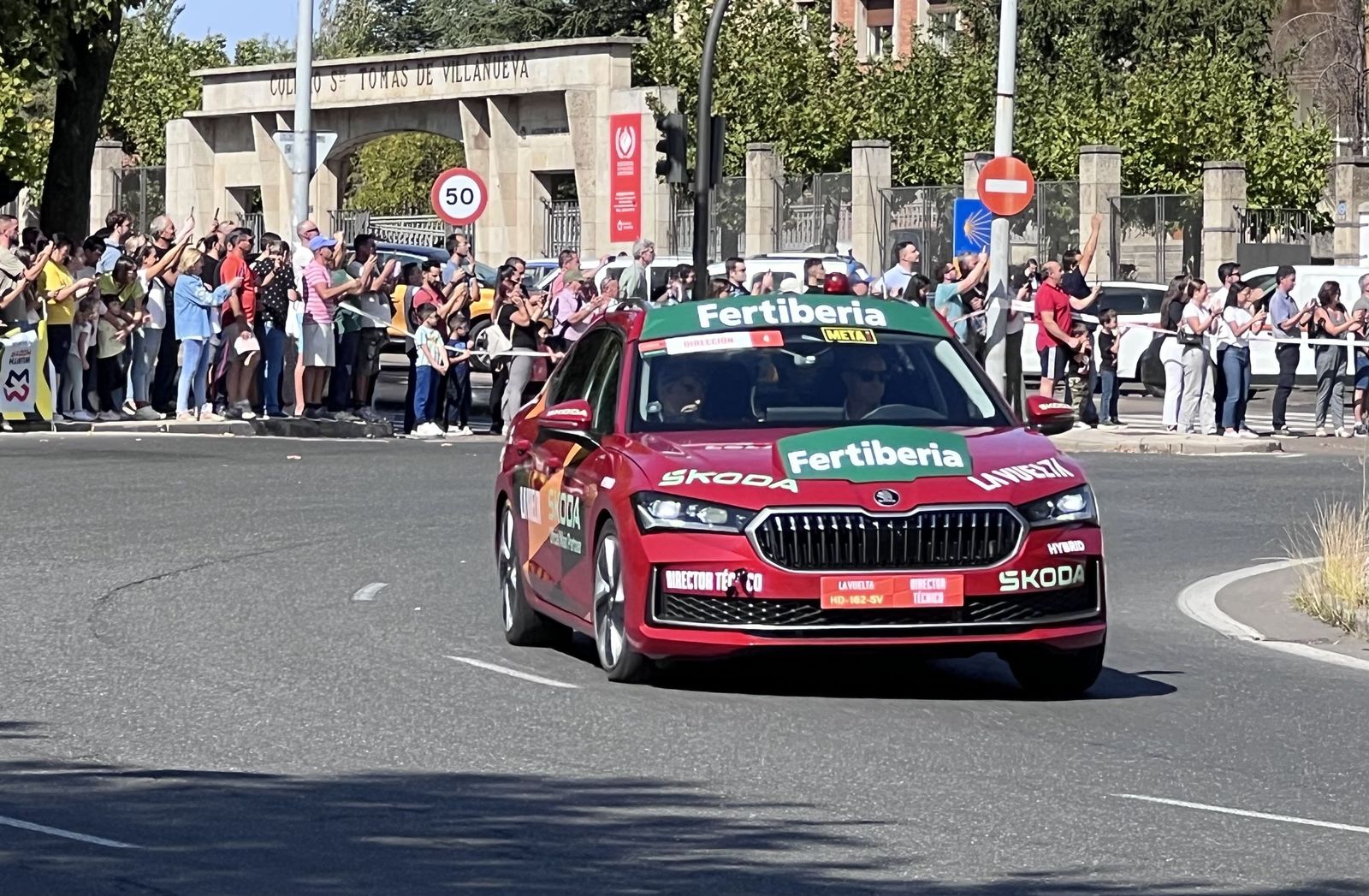 Vuelta ciclista a su paso por Salamanca
