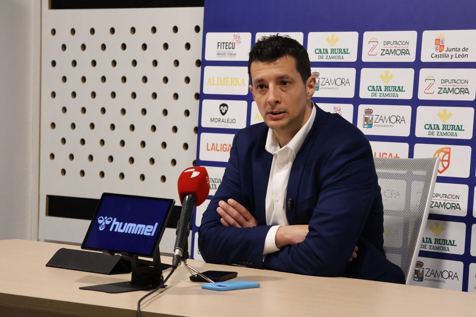 Saulo Hernández tras el partido