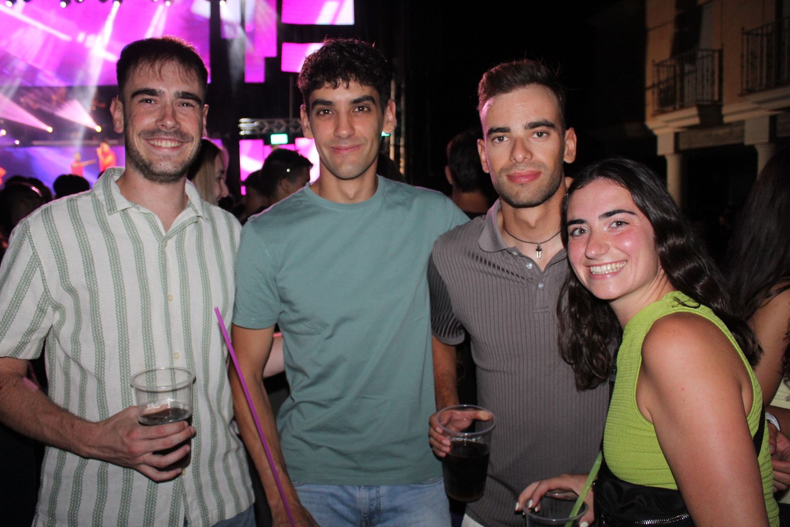 Salamanca de noche, sábado 16 de agosto
