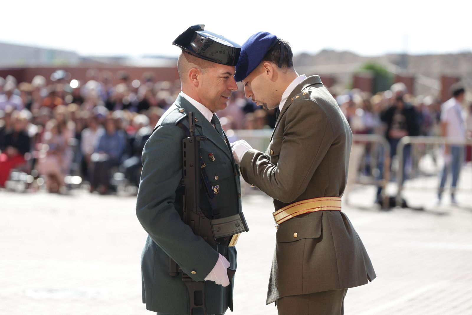 Salamanca rinde honores a la Guardia Civil en la Celebración de su Patrona