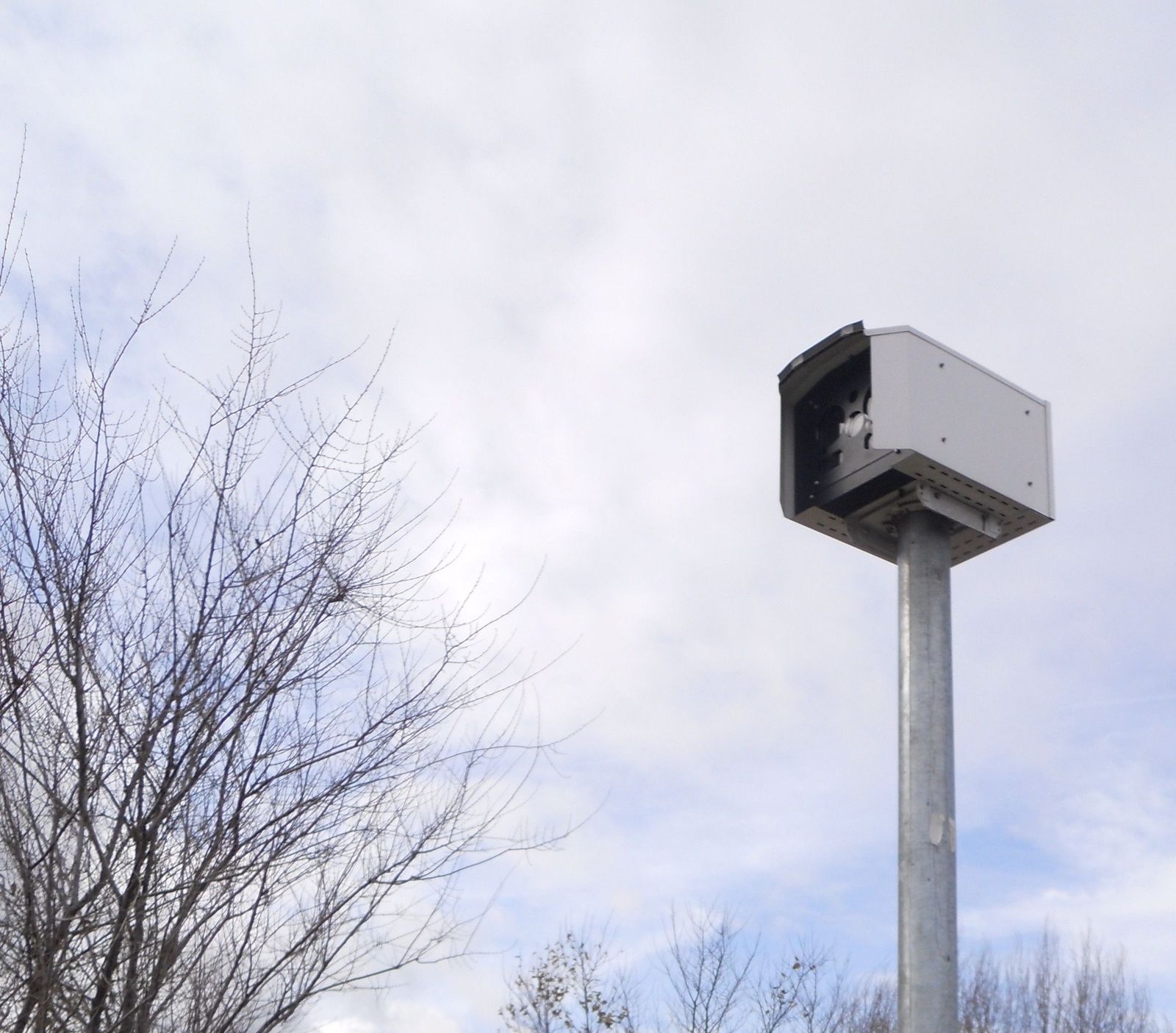 Radar fijo. Foto de archivo