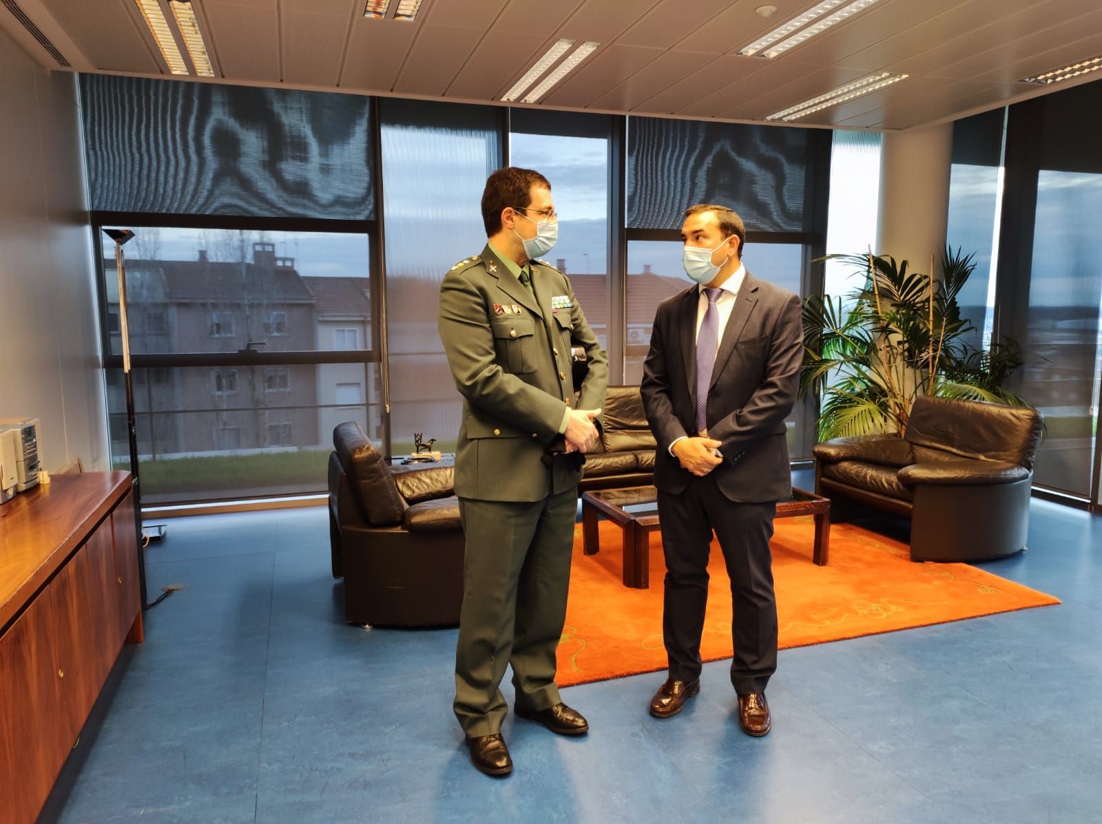 Despedida coronel jefe Jorge Montero