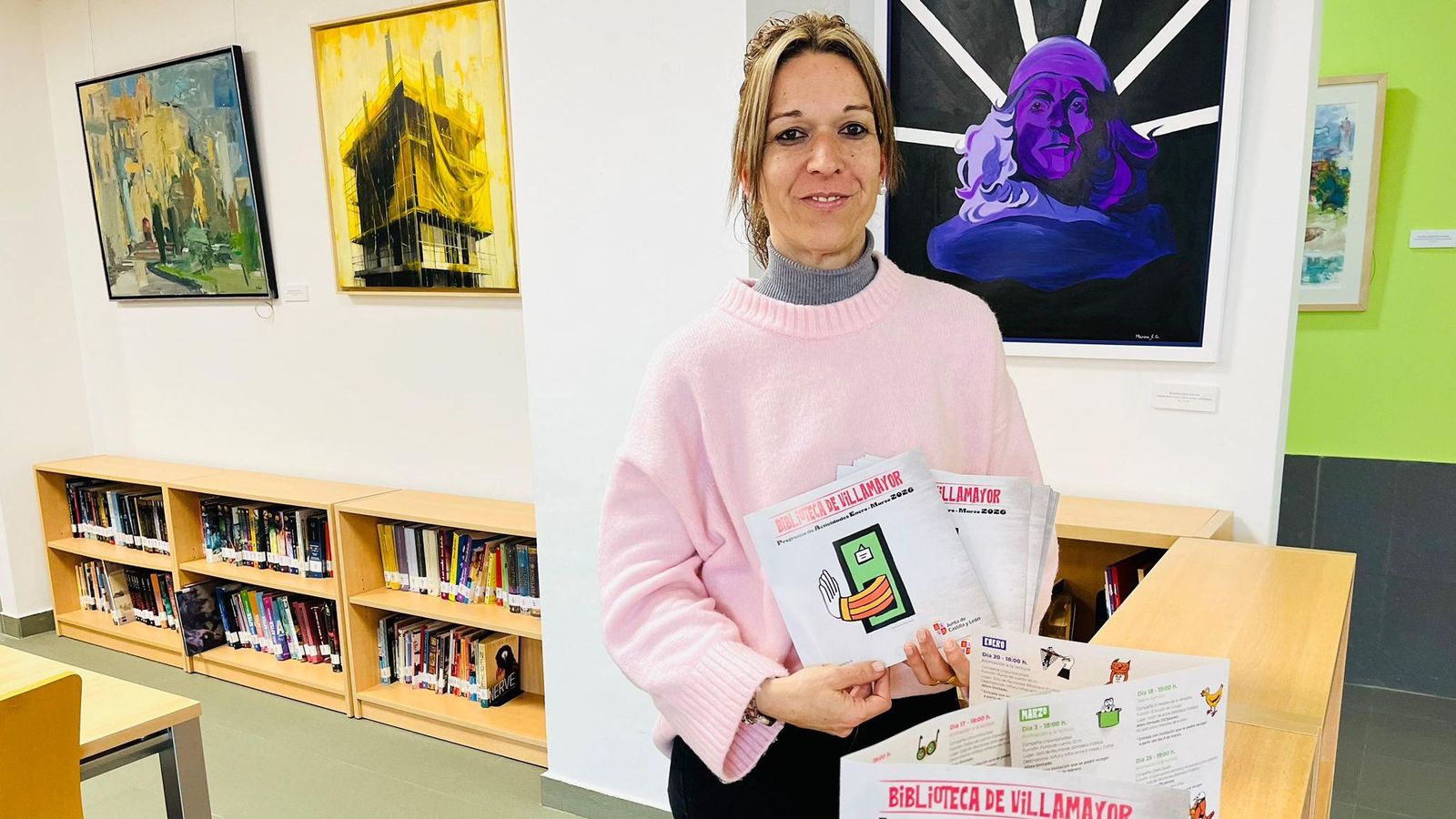 La concejala de cultura Doña María José García Amaro en la presentación