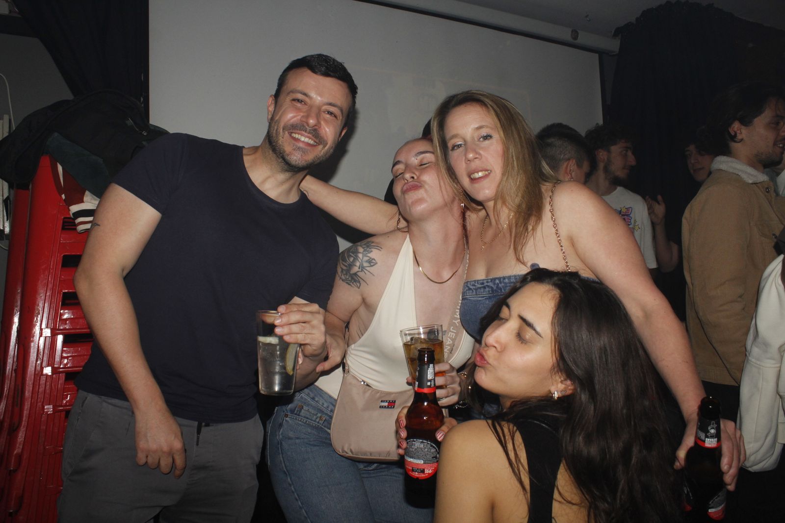 Salamanca de noche, sabado 25 de abril