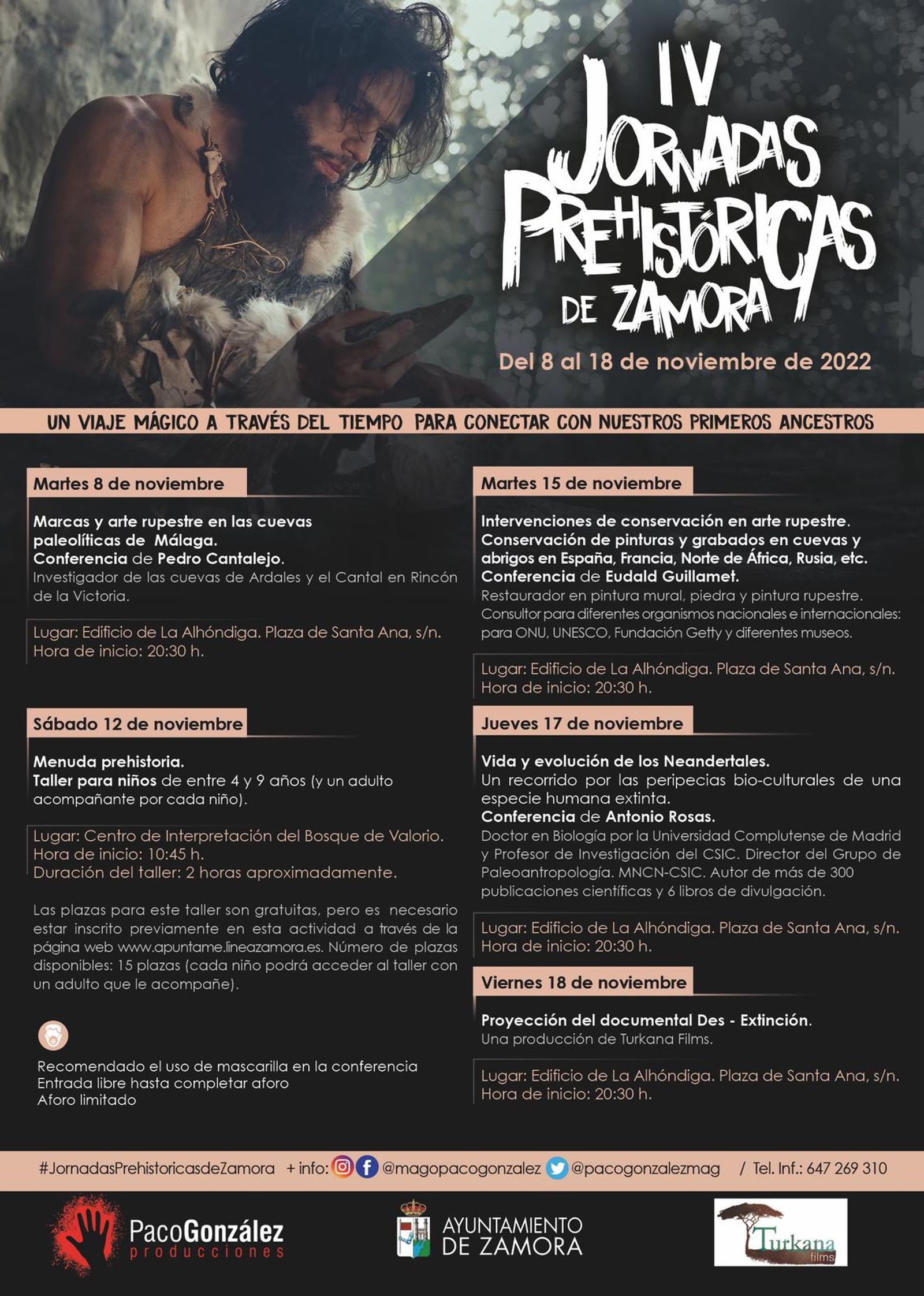 IV Jornadas Prehistoria Cartel