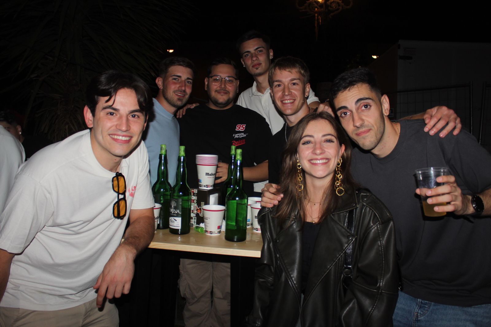 Ambiente en la Feria de Día en la tarde de este sábado