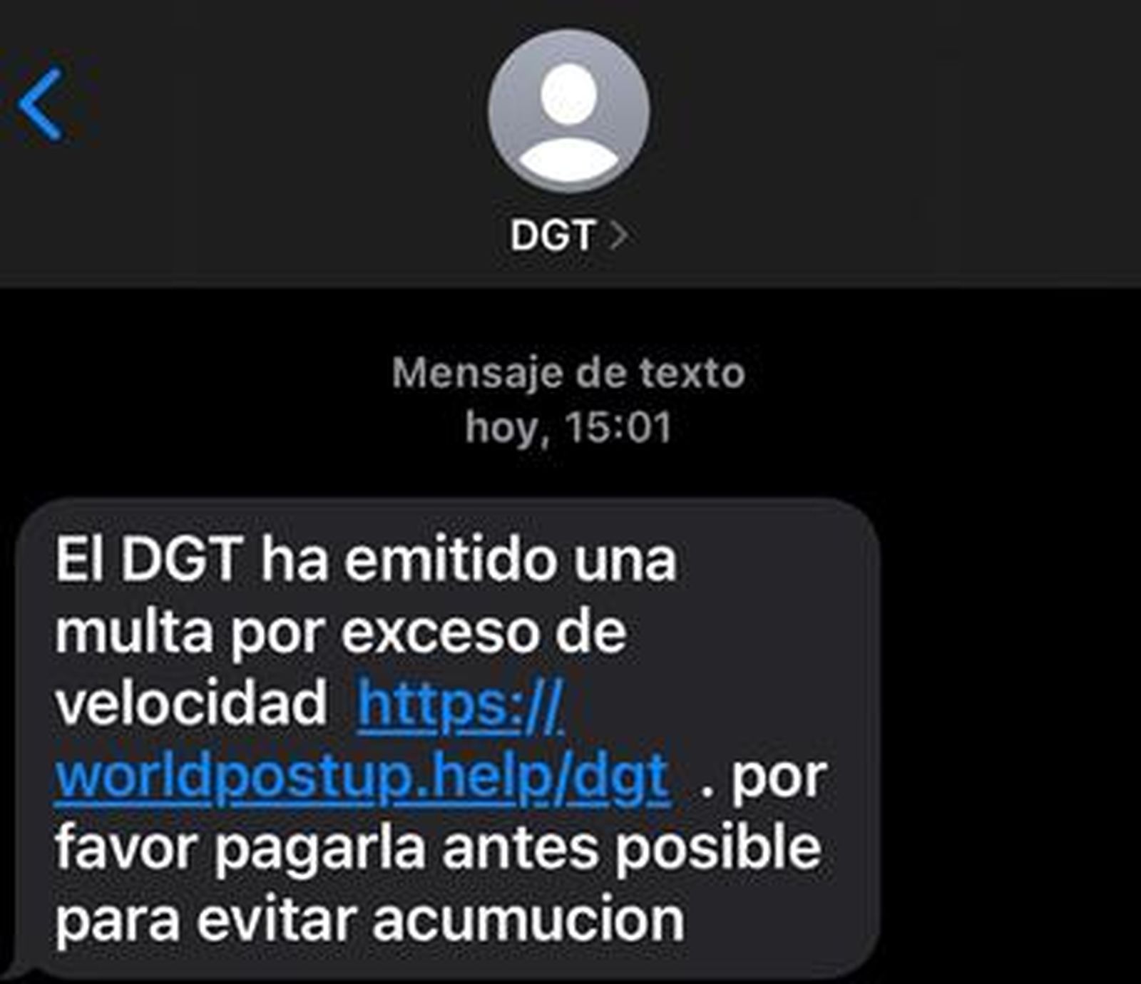 Nueva ola de estafas: suplantan a la DGT con SMS fraudulentos