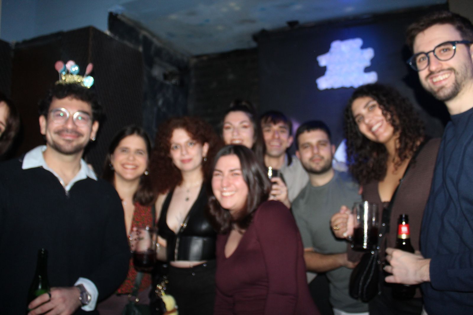 Salamanca de noche, sabado 24 de enero