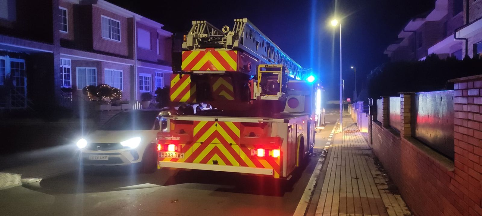 Calle Calderón de la Barca, en Cabrerizos