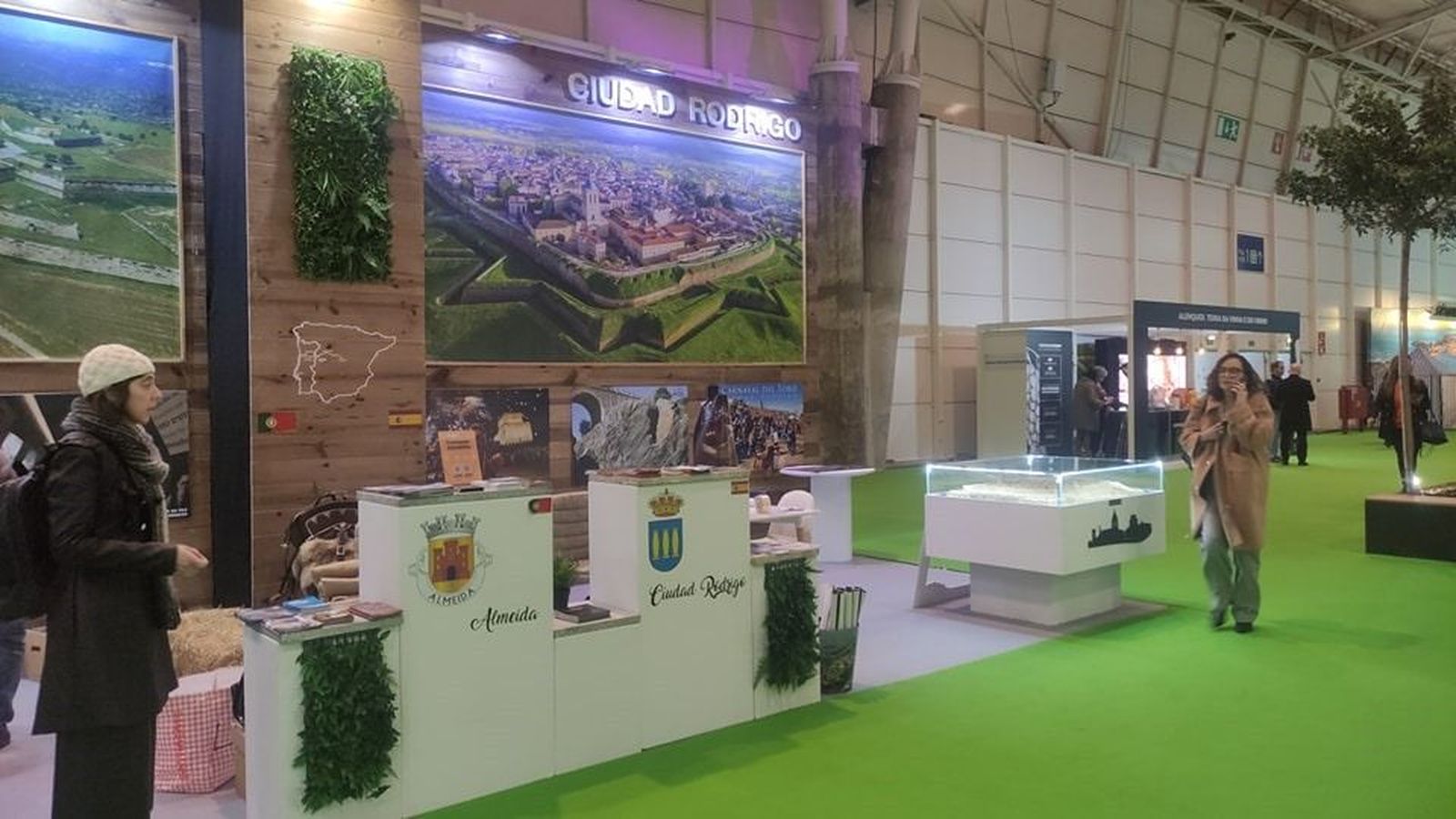 Stand de Ciudad Rodrigo en la Feria de Turismo de Lisboa