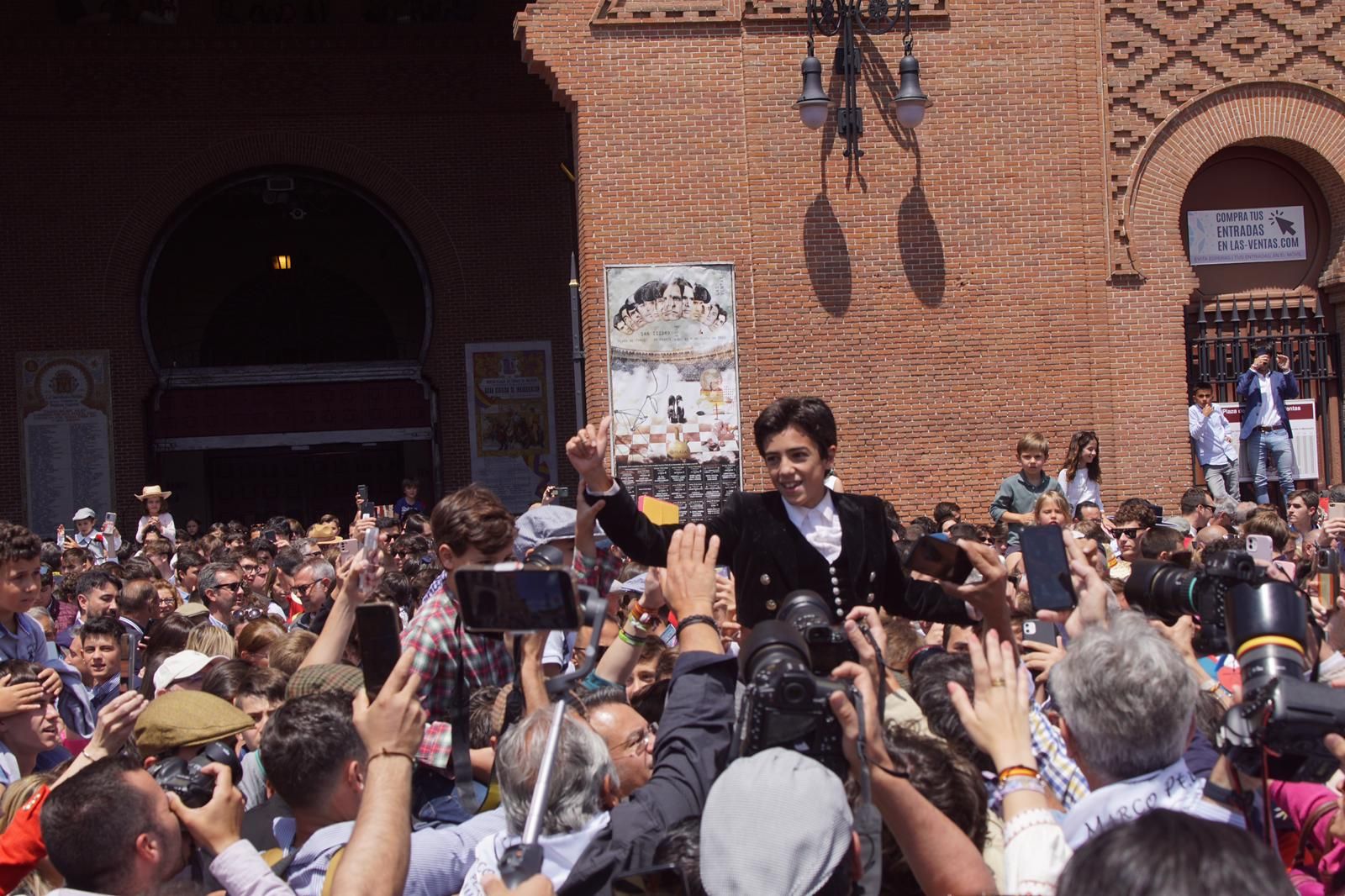 Marco Pérez, estreno de oro en Las Ventas | Fotos: Juanes