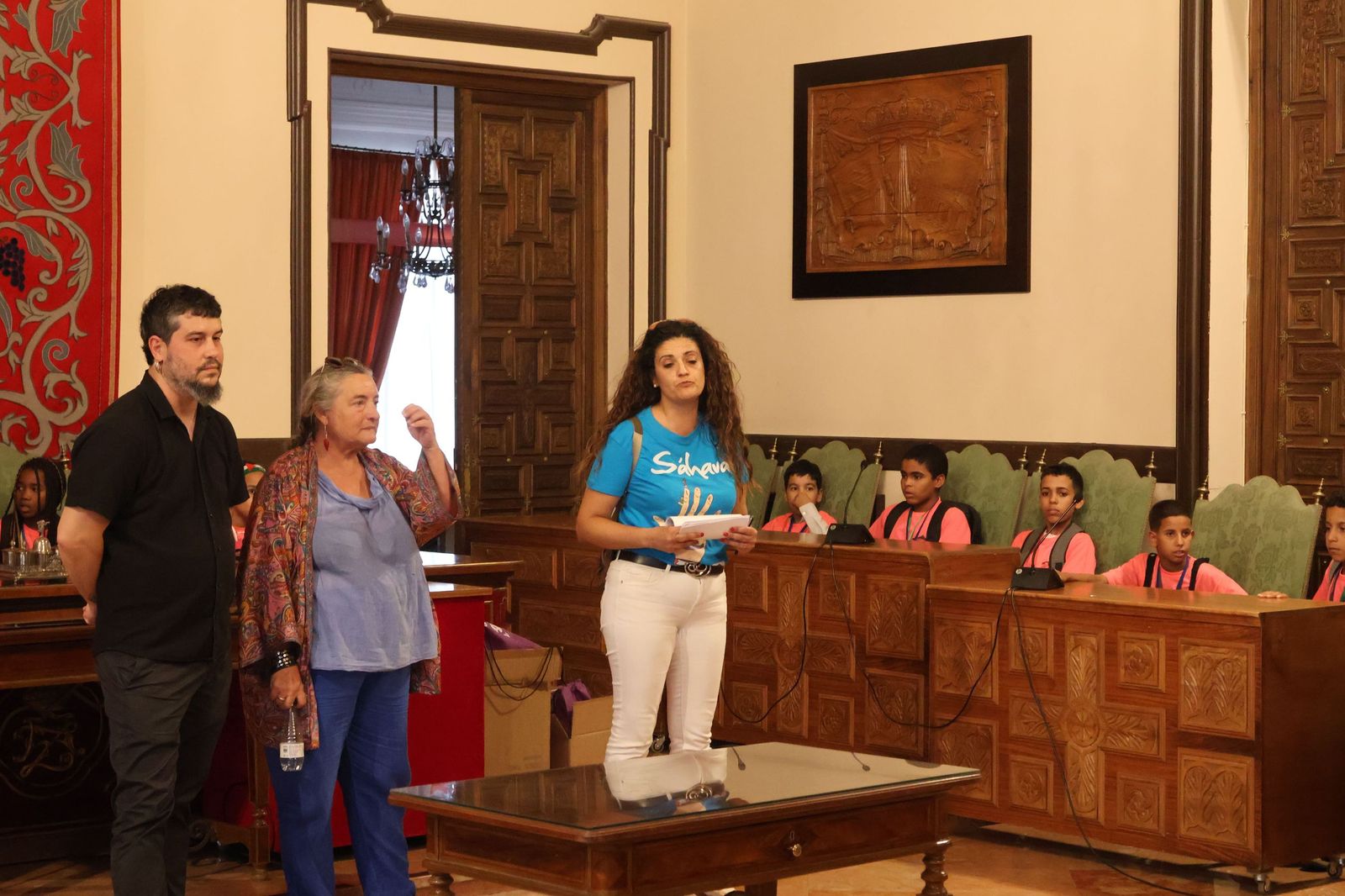 Llegada de los niños Saharauis y encuentro con las familias de acogida