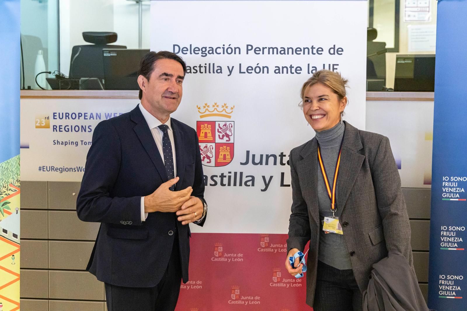 El consejero de Medio Ambiente, Vivienda y Ordenación del Territorio, Juan Carlos Suárez-Quiñones, participa en el evento europeo sobre protección civil "Regiones y municipios en acción: afrontando la incertidumbre mediante la prevención, la preparación y la protección en los territorios transfronterizos europeos."