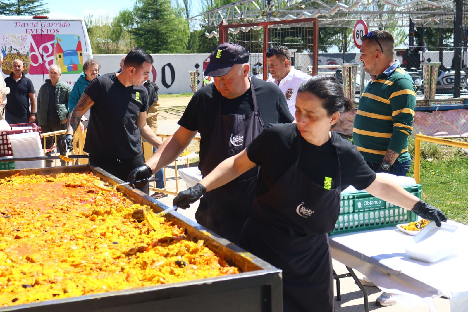 Paella popular en Villoria
