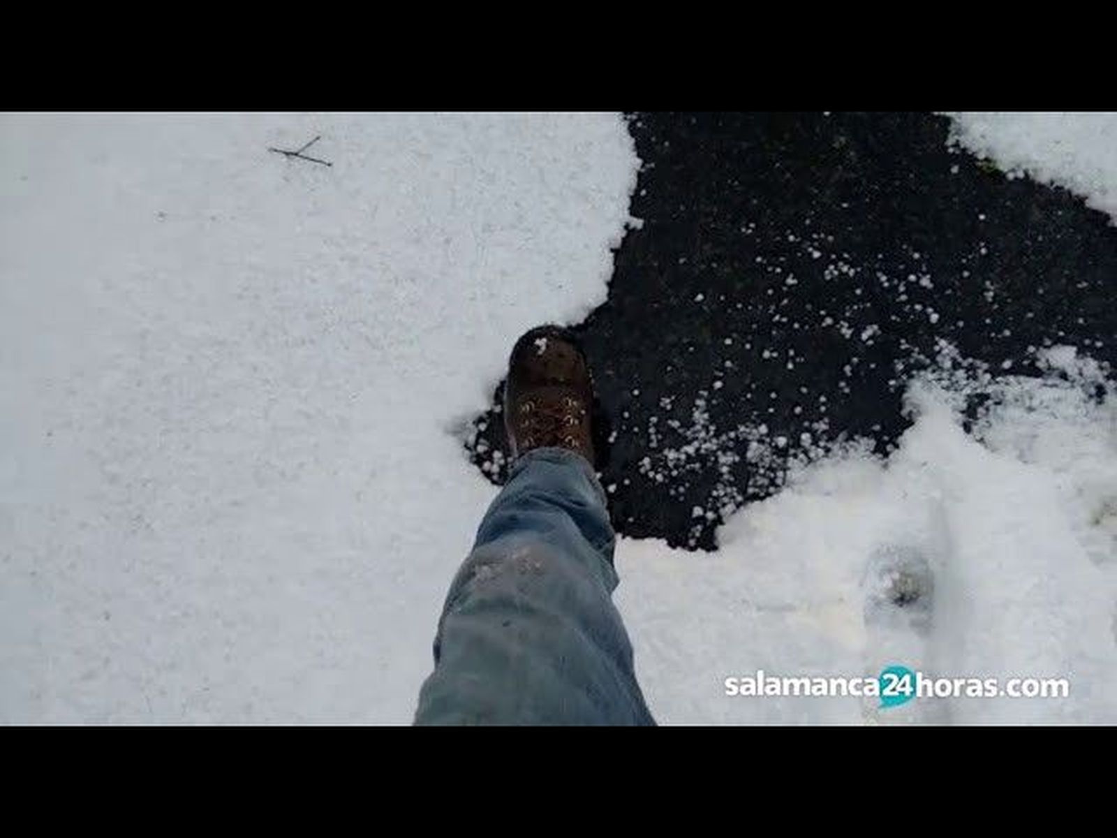 Granizada en Trabanca