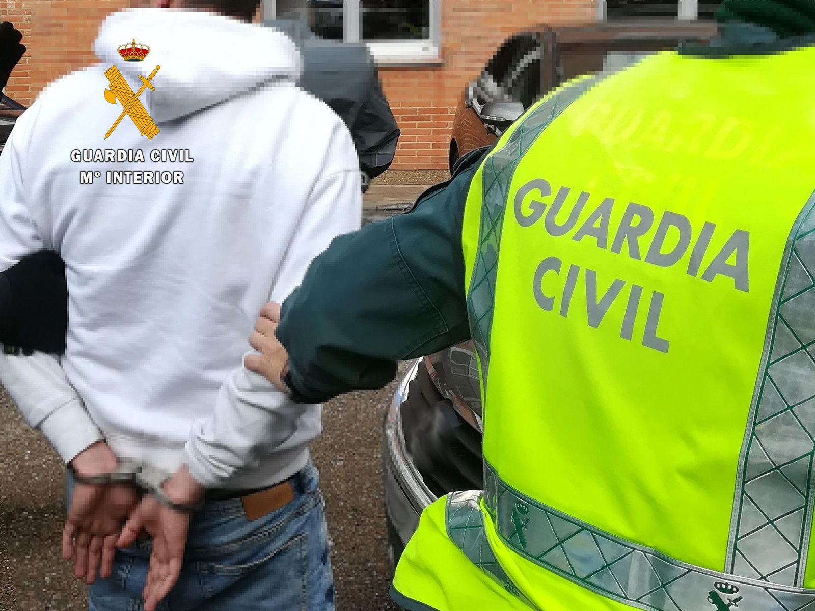 Detenido por la Guardia Civil. Archivo
