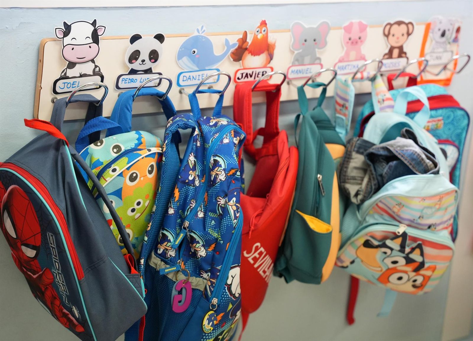 Mochilas de niños