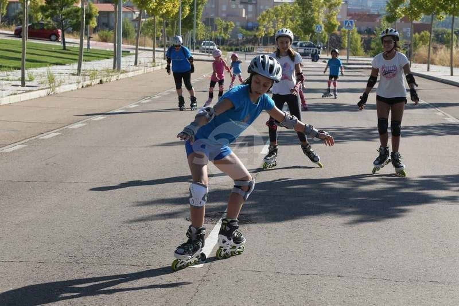 Divertida tercera edición del Día del Patín