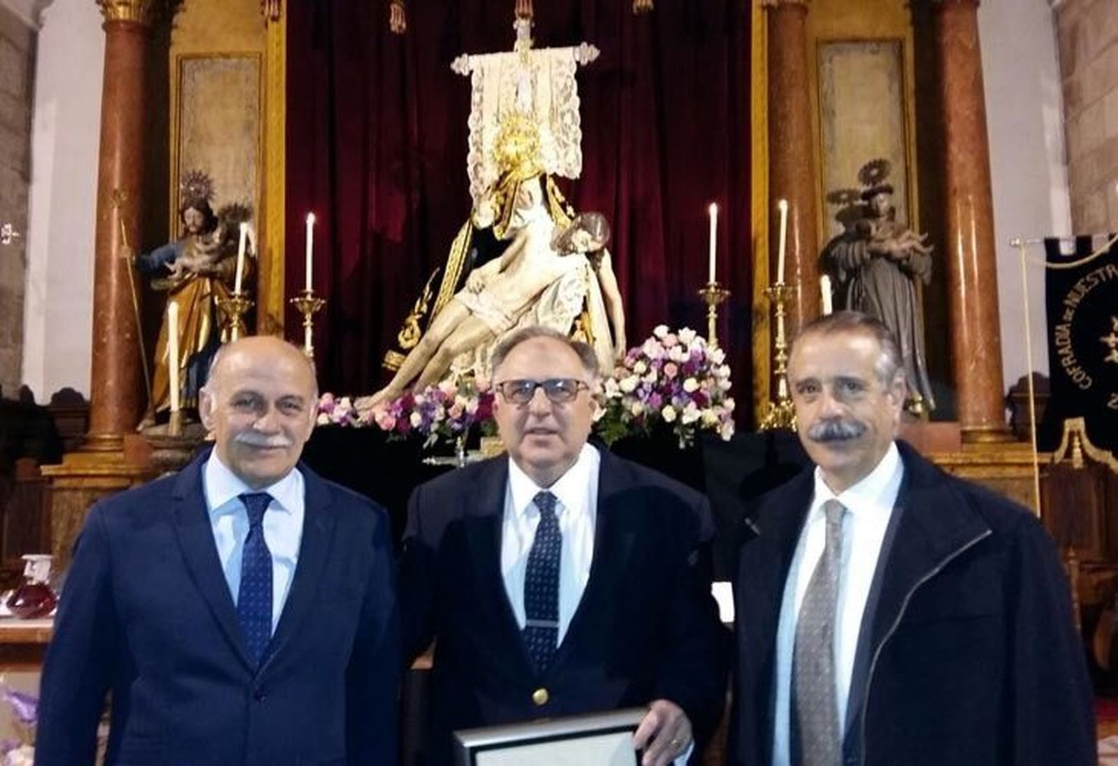 Francisco Gustavo Cuesta de Reyna pregona Las Angustias con el alma