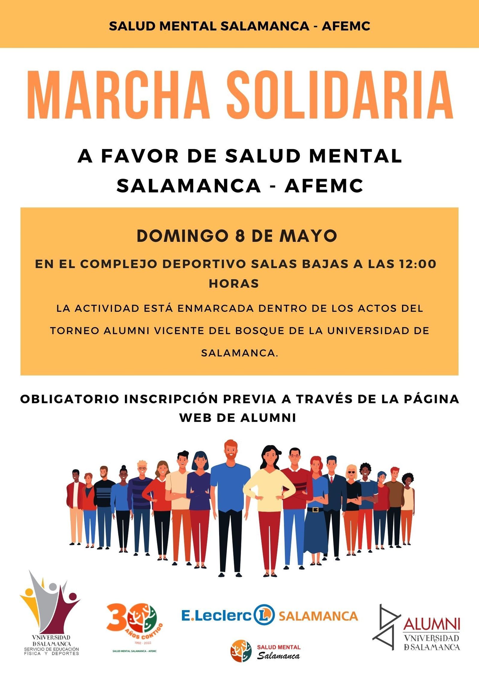 CARTEL DE LA MARCHA SOLIDARIA