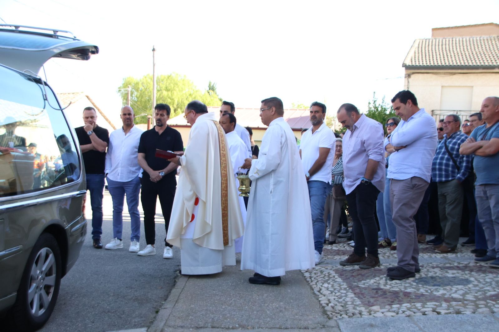Entierro de María Caamaño en Encinas de Abajo