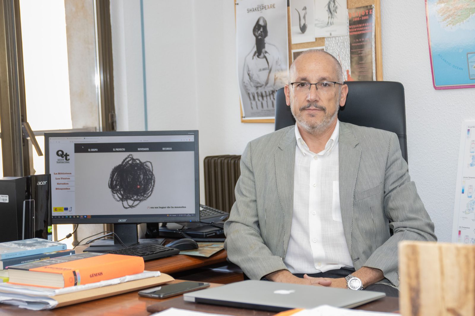 El profesor Pedro Javier Pardo García, del Departamento de Filología Inglesa de la USAL. El profesor Pedro Javier Pardo García, del Departamento de Filología Inglesa de la USAL.