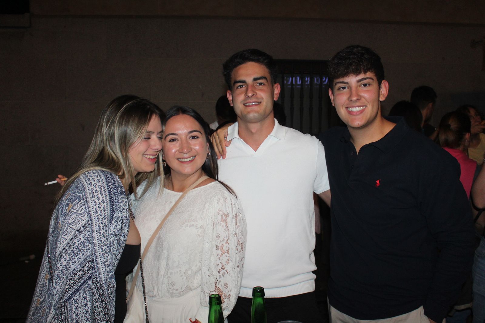 Ambiente en la Feria de Día en la tarde de este sábado