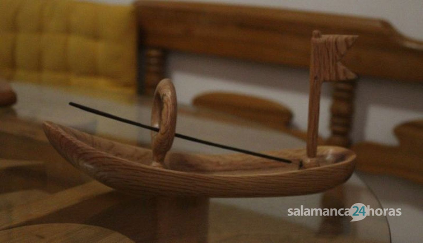 Feliciano Martín, silletero de Cantalpino