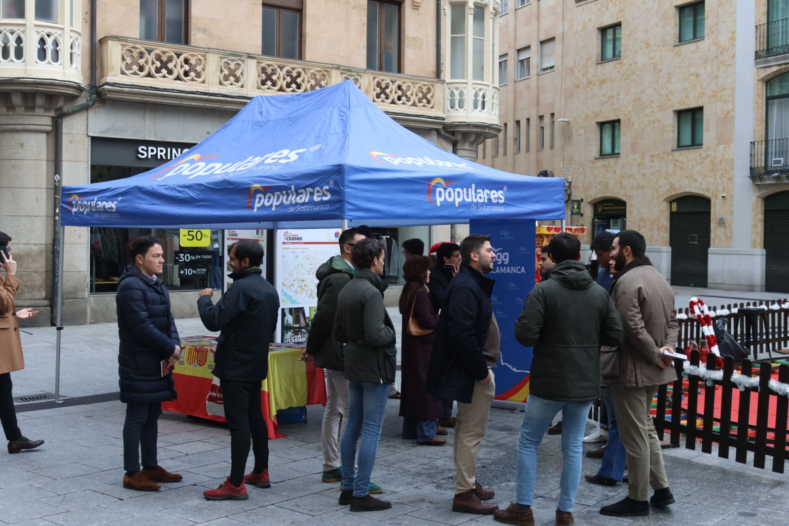 Nuevas Generaciones del PP celebra el dia de la constitución
