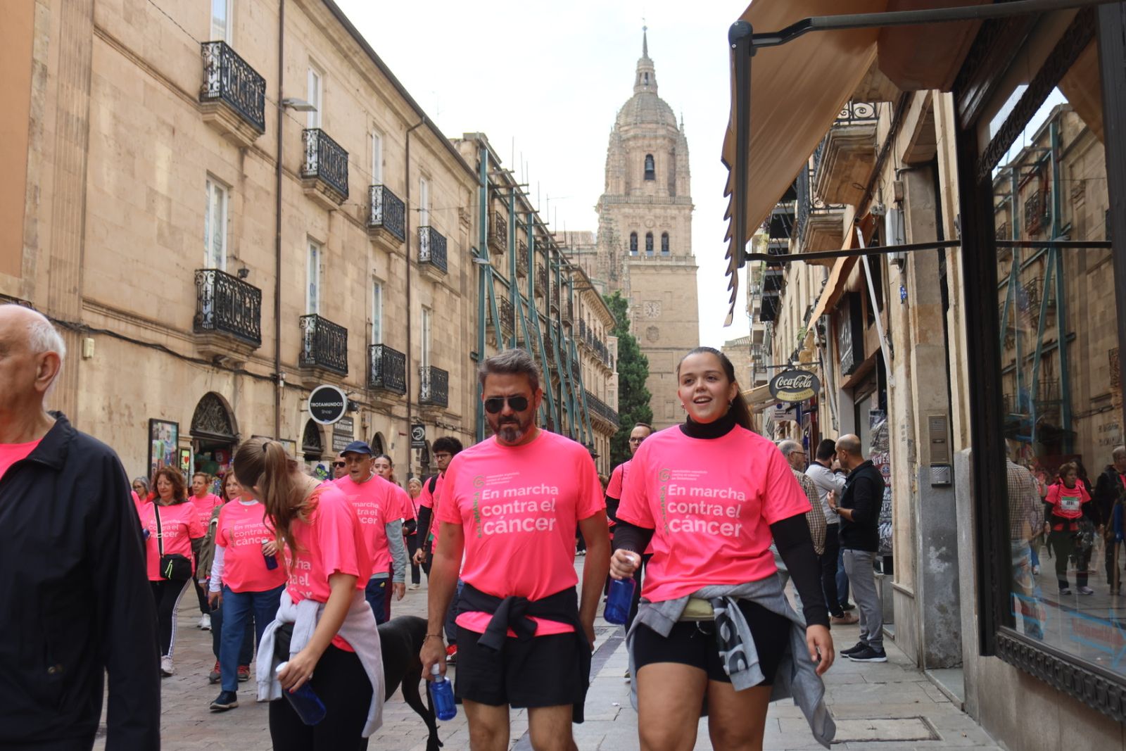 La marcha contra el cáncer vuelve a Salamanca un año más