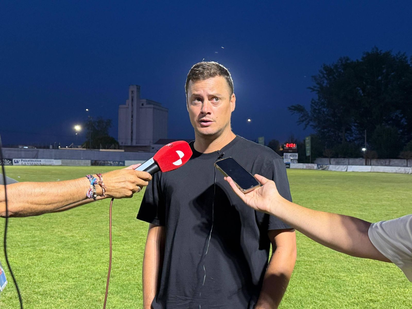 Oriol Riera, entrenador de Unionistas. Foto: Unionistas