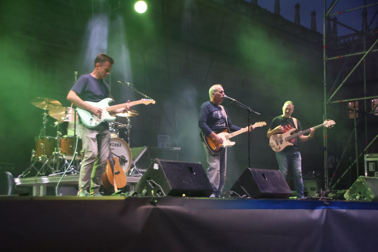 Concierto de Benbow en la Plaza Mayor