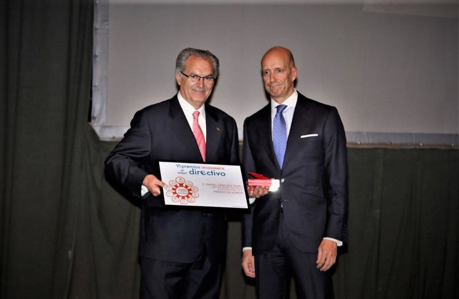 Rafael Sánchez y Carlos M Tobalina Premio de Honor
