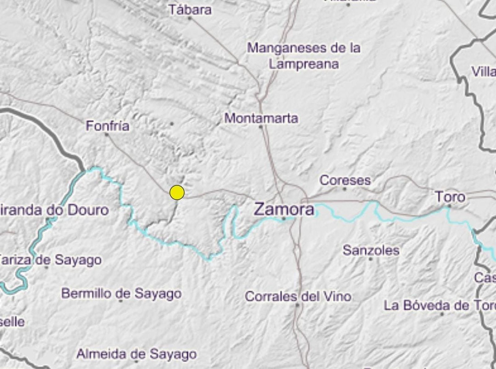 Terremoto en Muelas del Pan