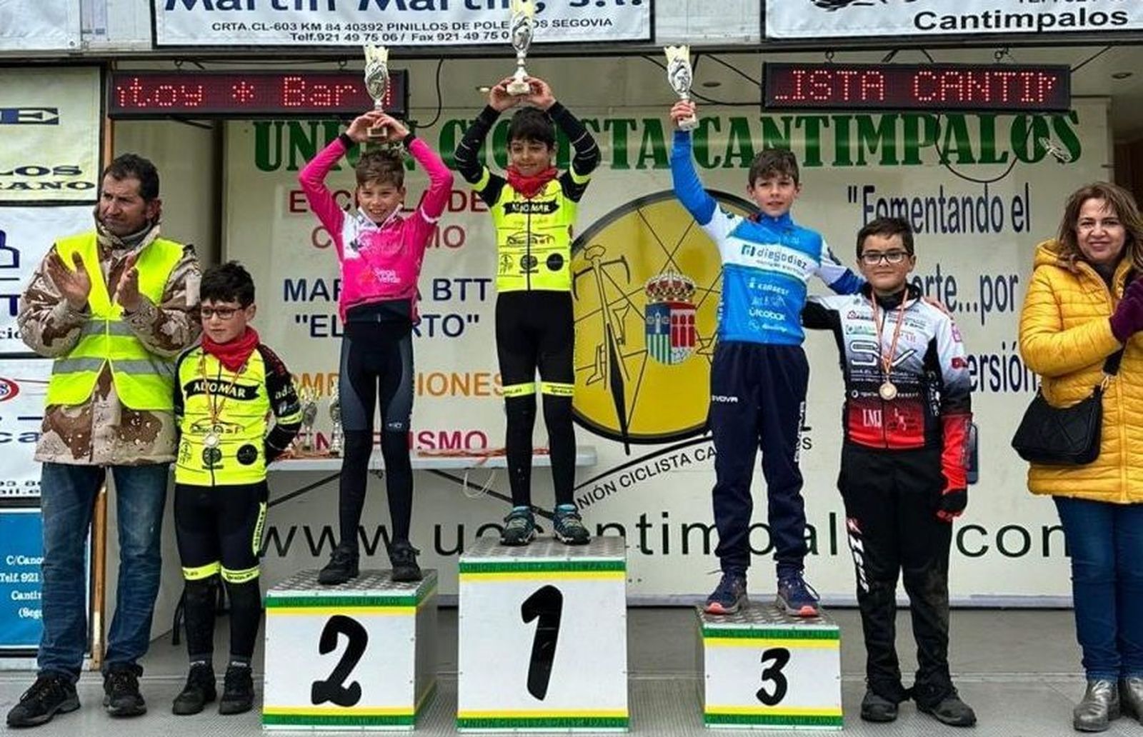Escuela de Ciclismo Moisés Dueñas en Cantimpalos