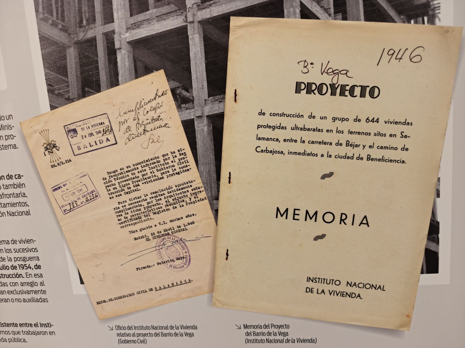 Exposición sobre la vivienda social en Salamanca en el Archivo Histórico Exposición sobre la vivienda social en Salamanca en el Archivo Histórico