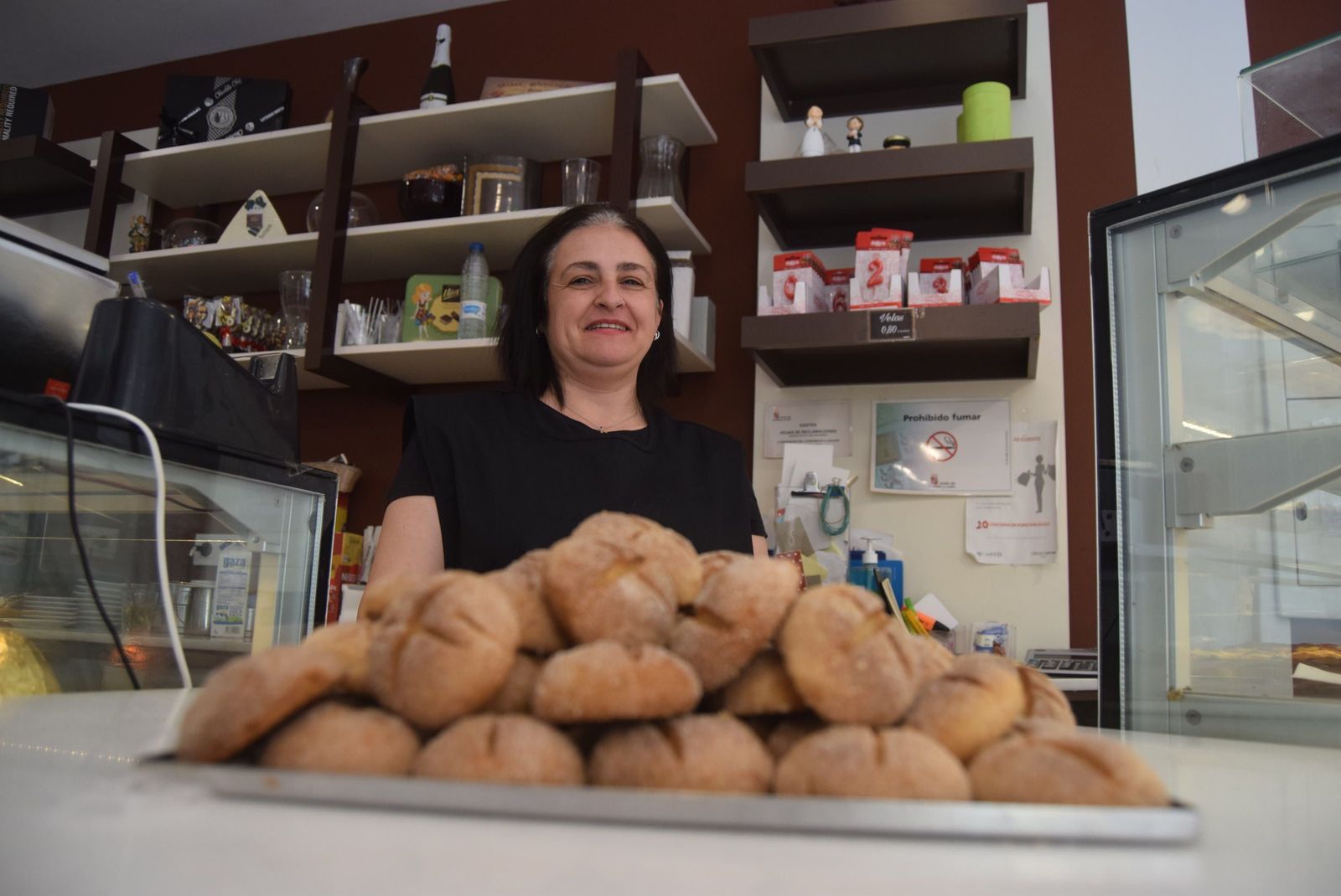 Mercedes Peñín, Pastelería Barquero