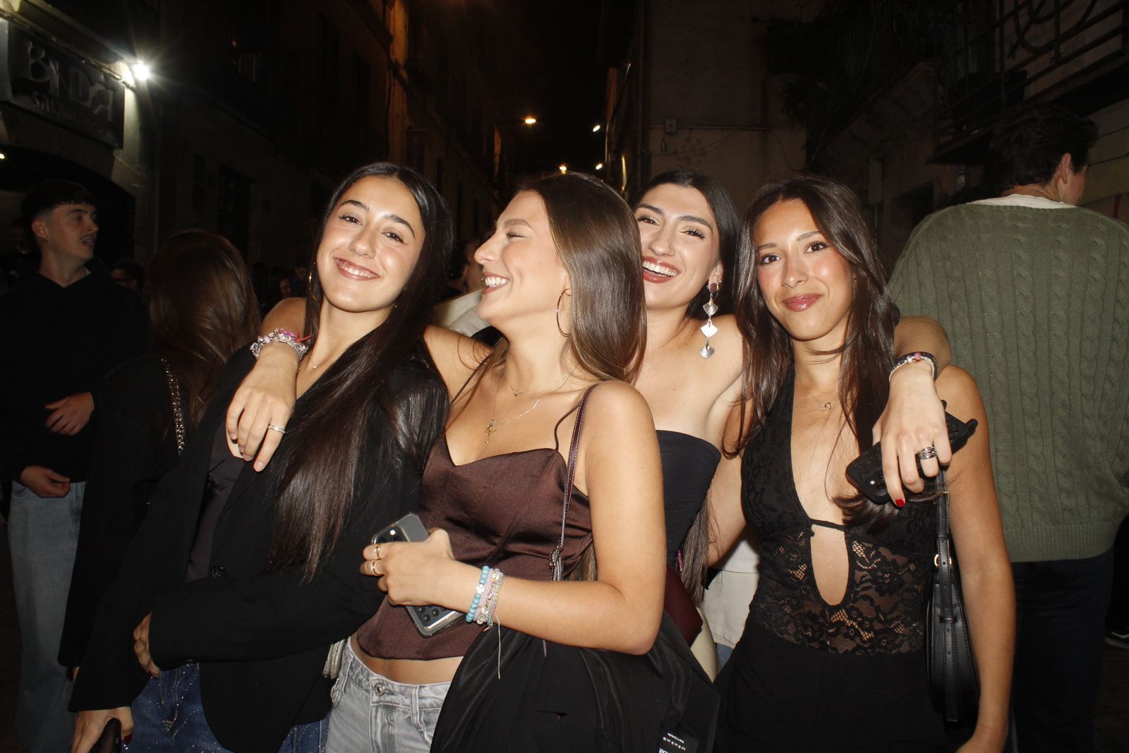 Salamanca de noche, jueves 30 de abril