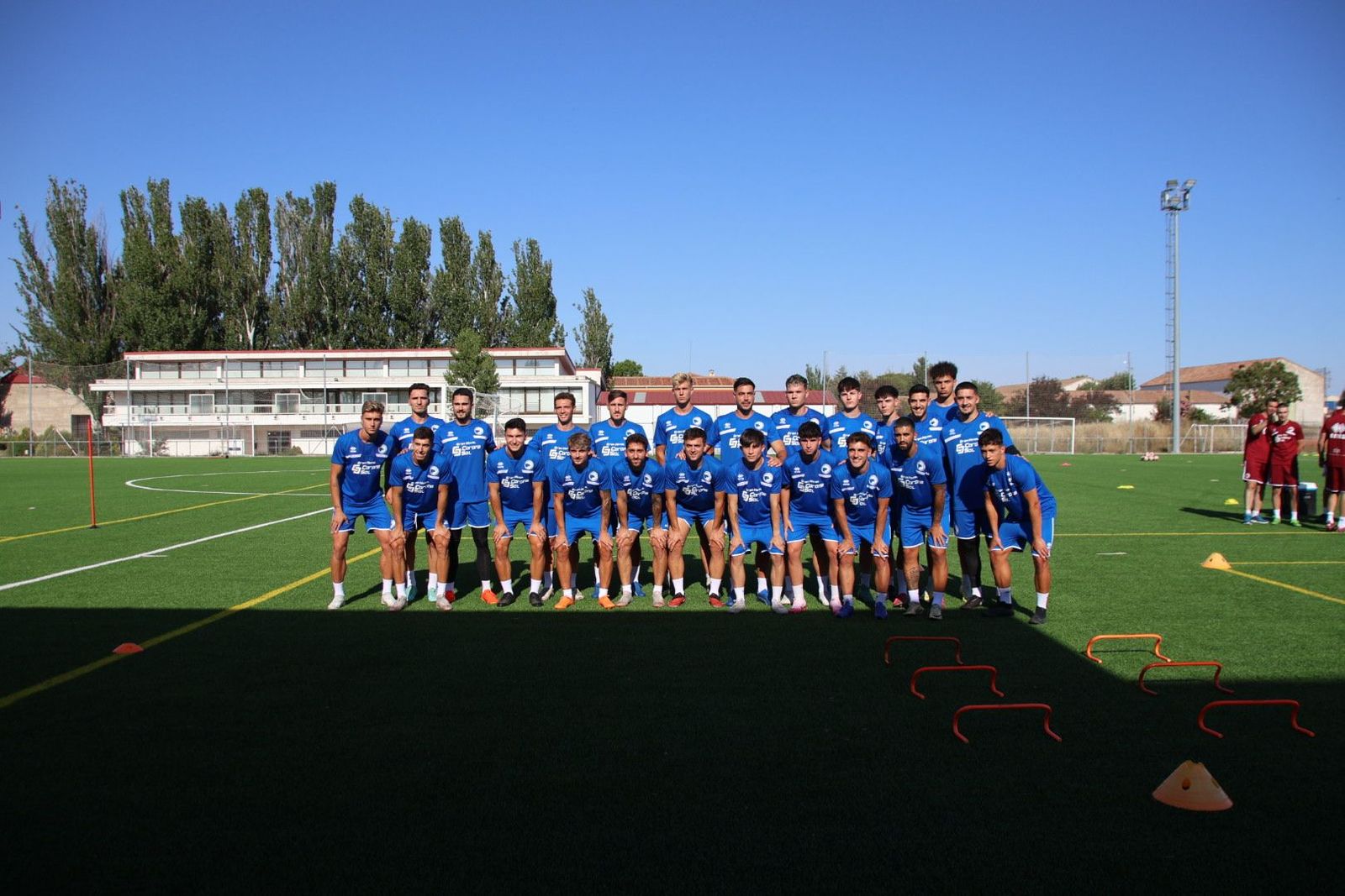 Primer entrenamiento de pretemporada de Unionistas