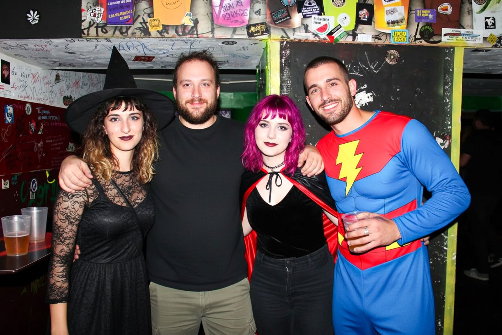 Salamanca de noche, viernes 31 de octubre