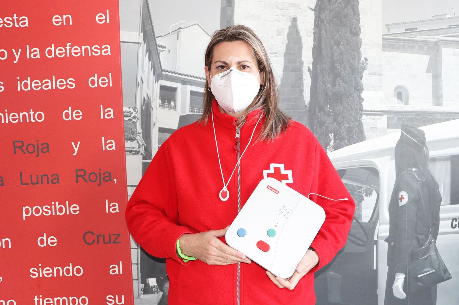 Representante de Cruz Roja