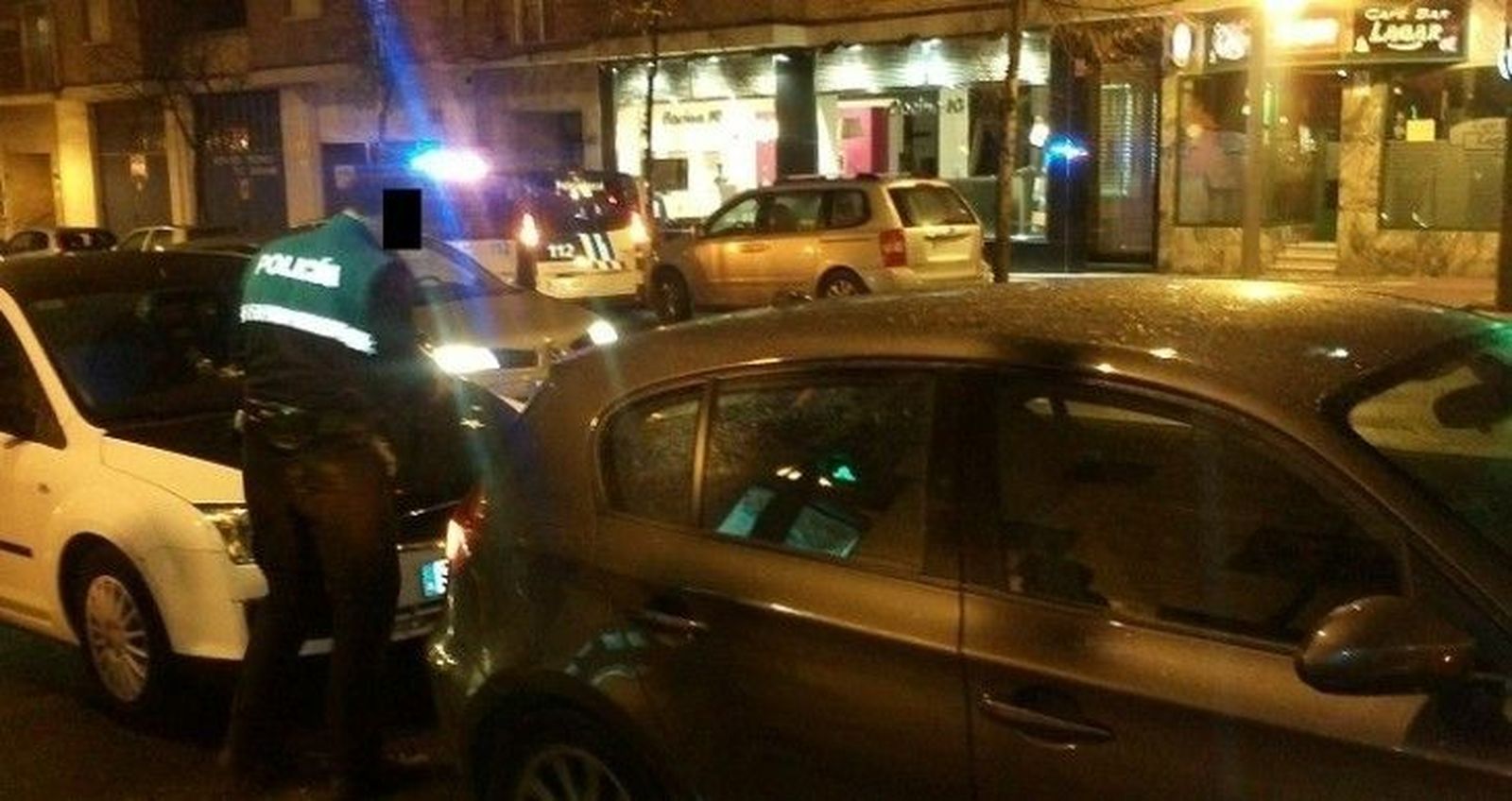 Un herido en un accidente de tráfico en el paseo de la Estación