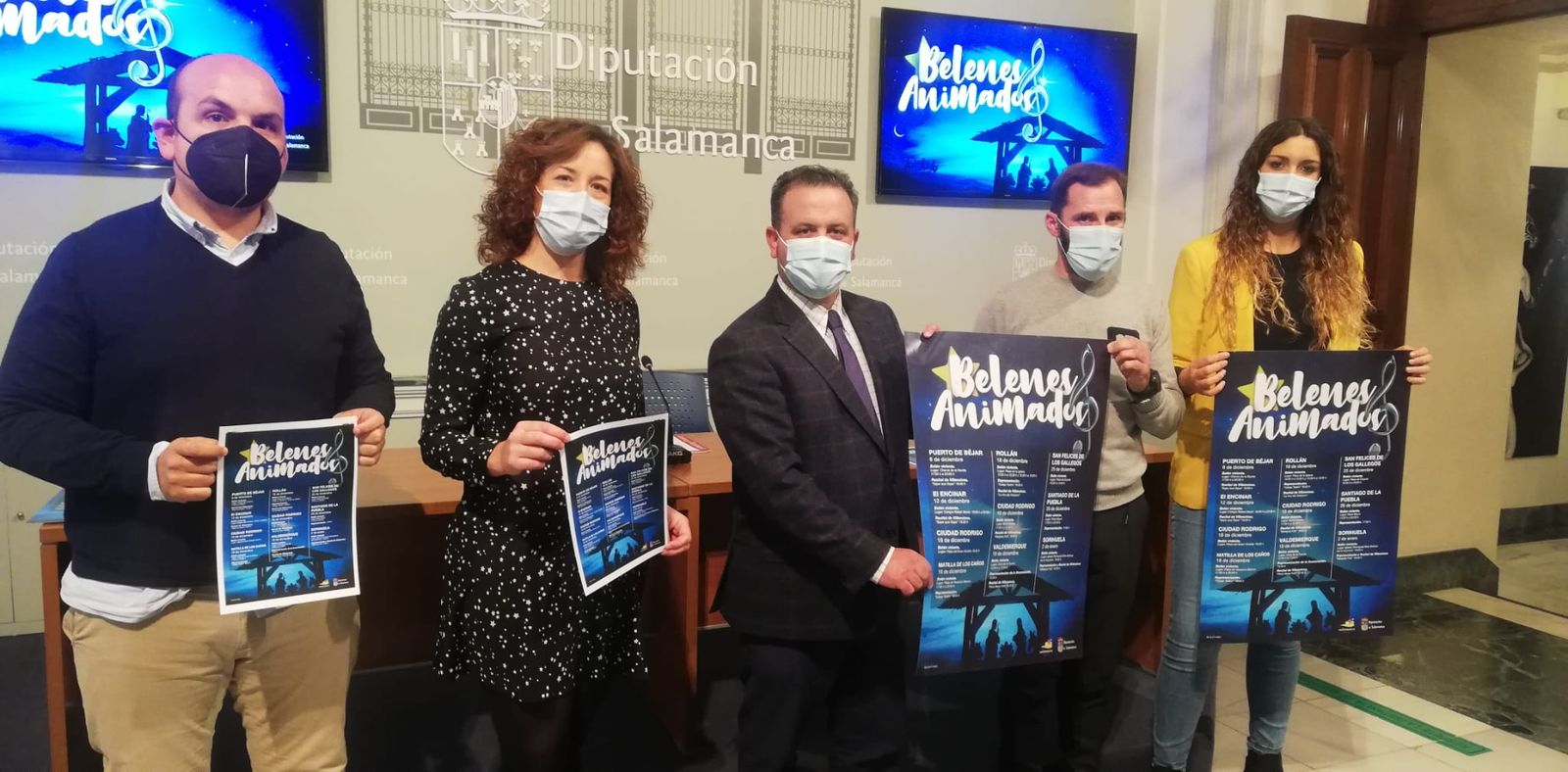 Presentación Belenes Animados en la Diputación de Salamanca