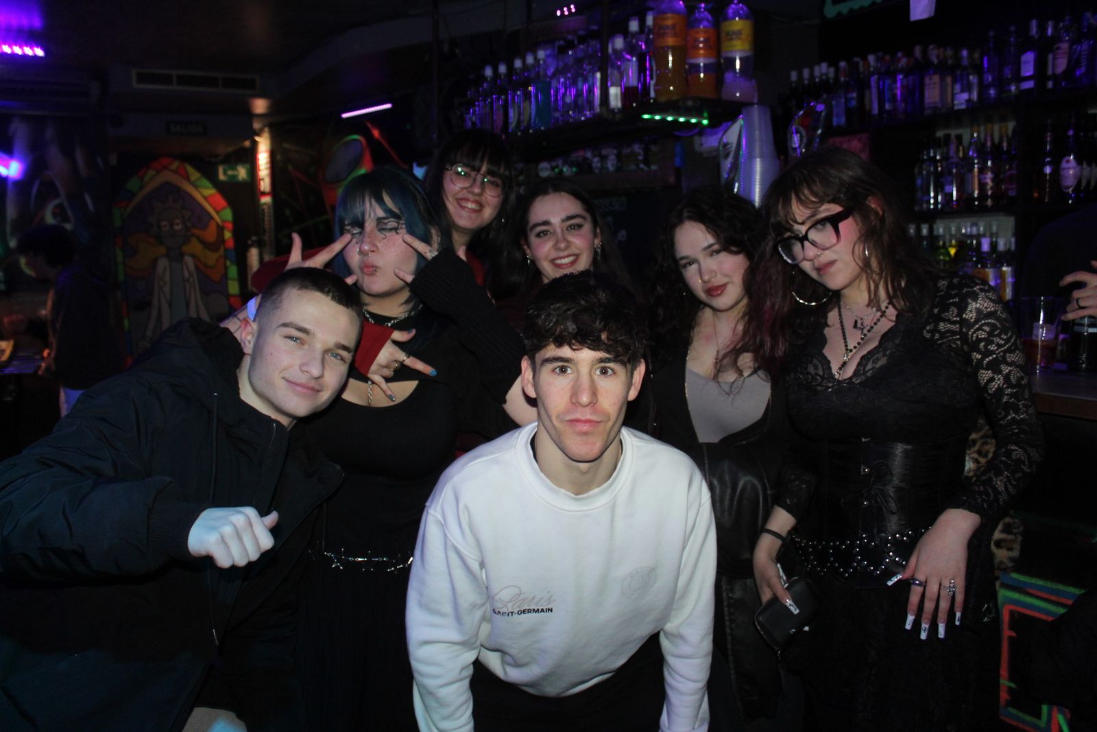 Salamanca de noche, jueves 5 de febrero