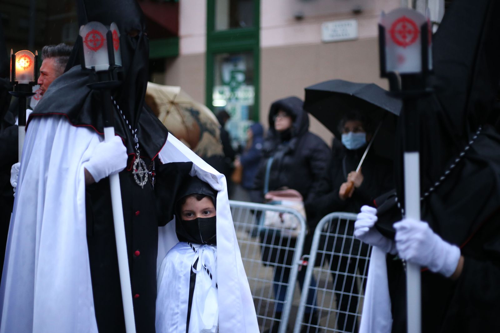 La procesión de la Tercera Caída suspendida por lluvia el pasado 2022