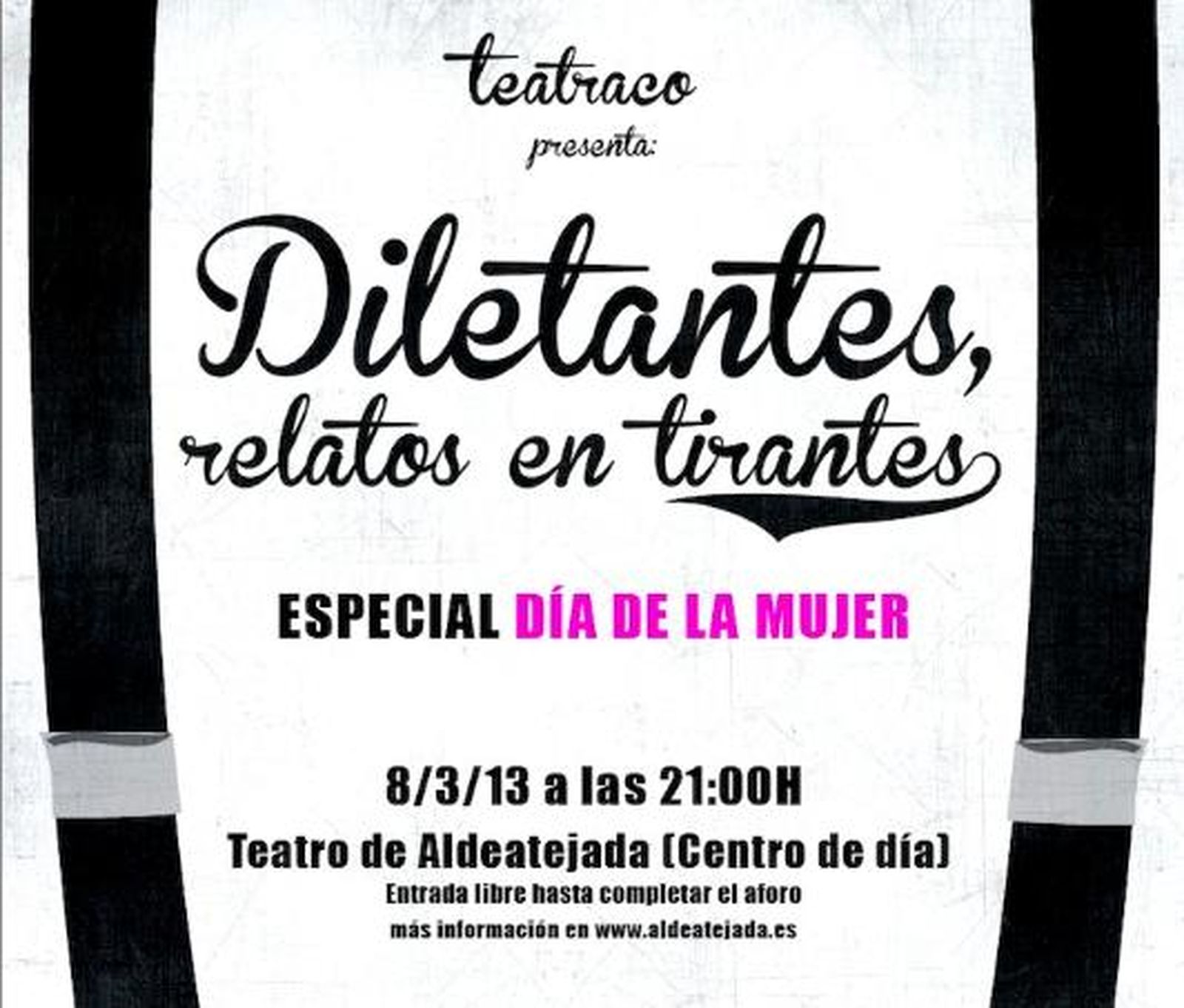 Teatro en conmemoración del Día de la Mujer