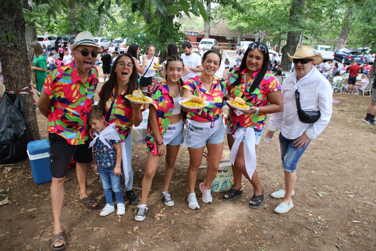 Paella solidaria en El Castañar