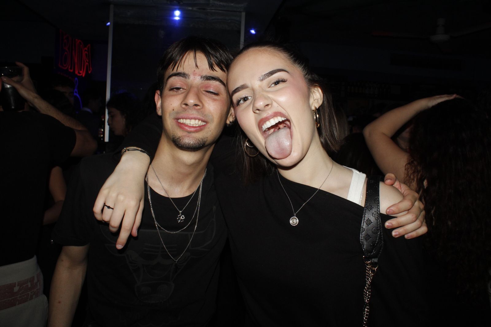 Salamanca de noche, sabado 11 de abril