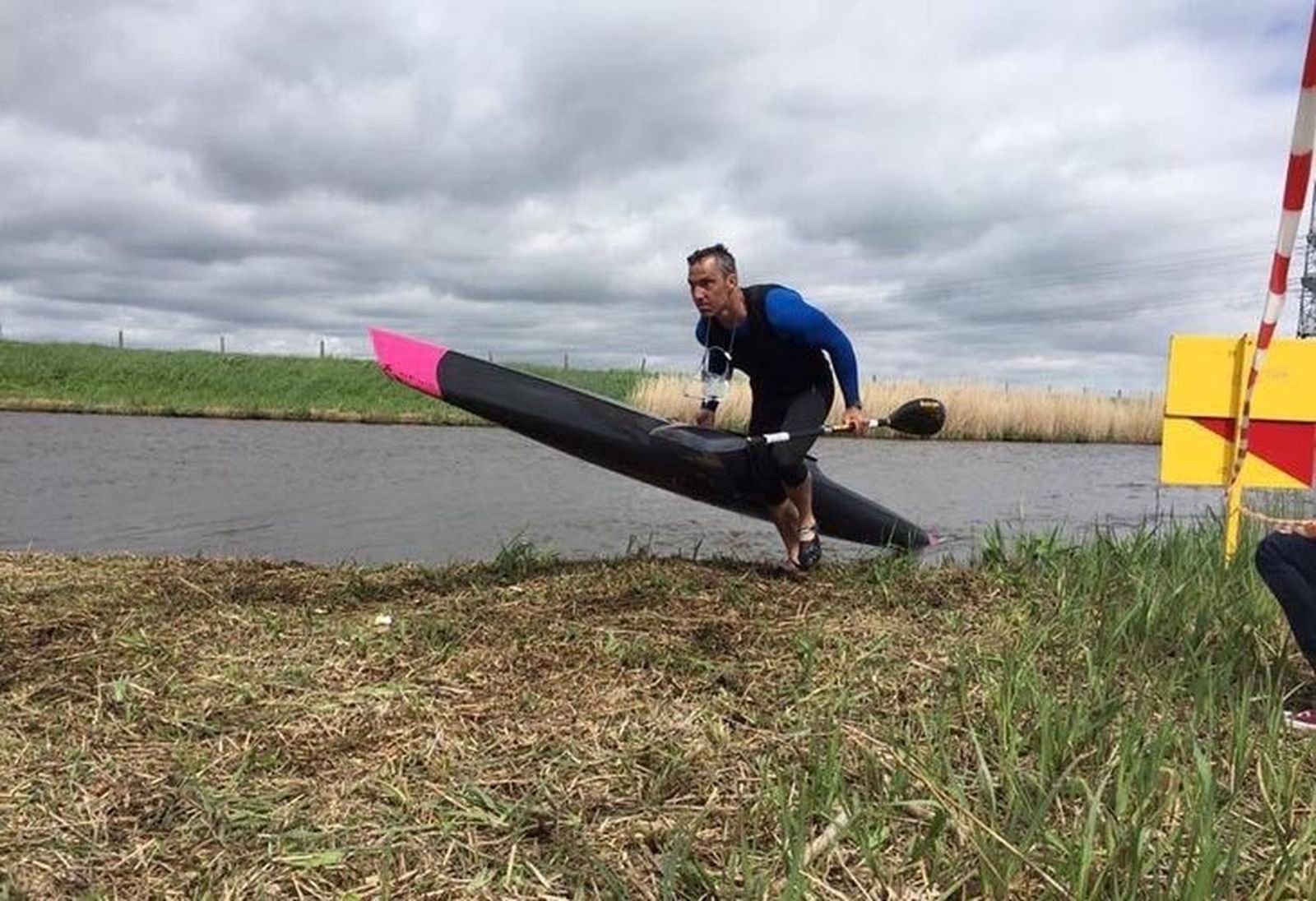 Emilio Merchán, tercero en el Amsterdam Waterland Marathon
