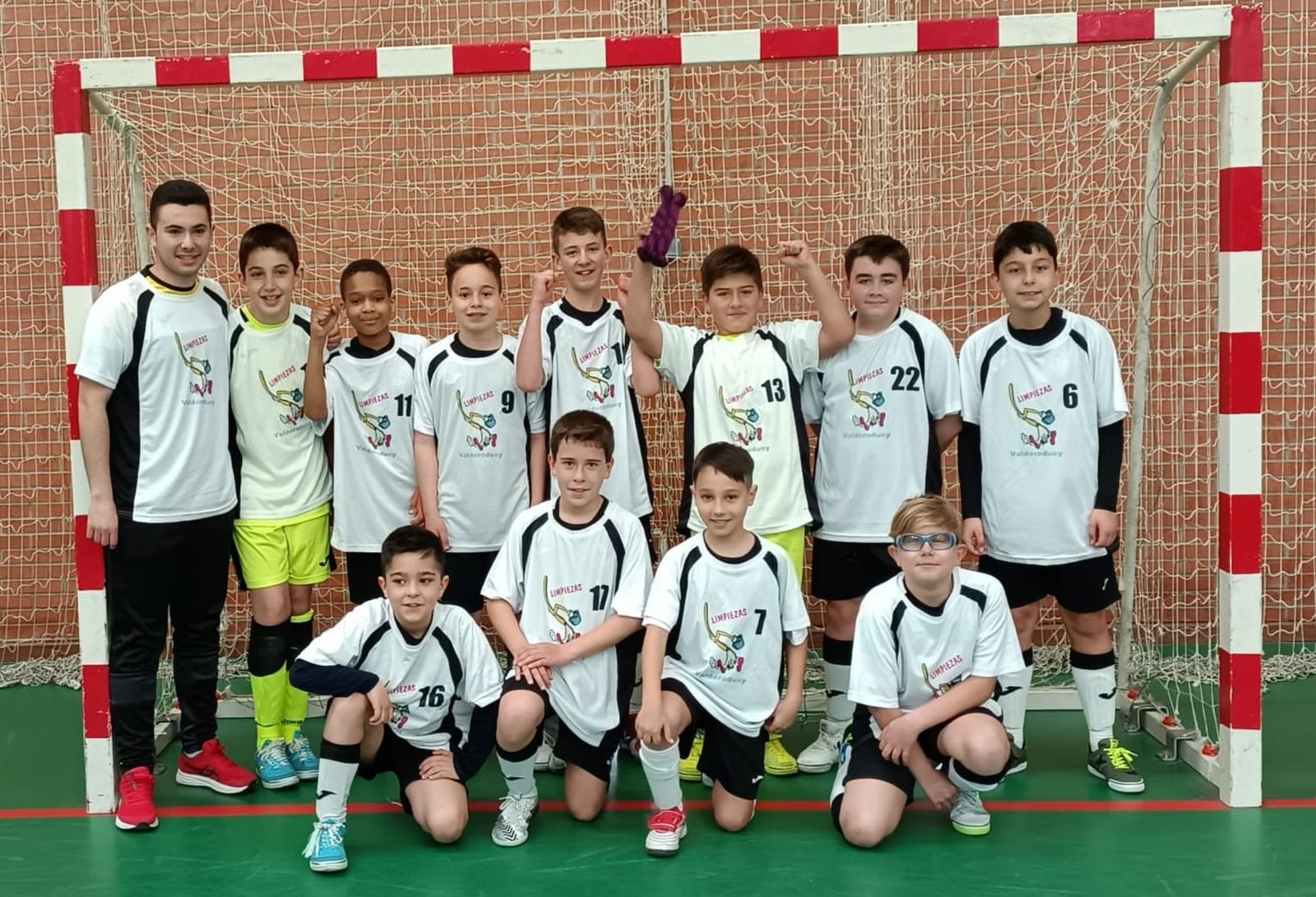 Equipo alevín del River Zamora